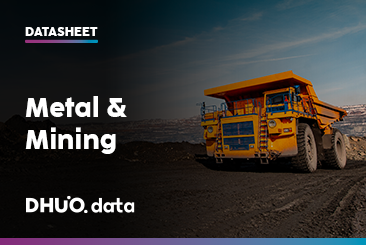 Datasheet: Entenda o impacto da IA na potencialização da Transformação Digital na indústria mineradora e de metalurgia